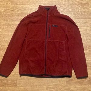Dark Red Timberland lightweight jacket M